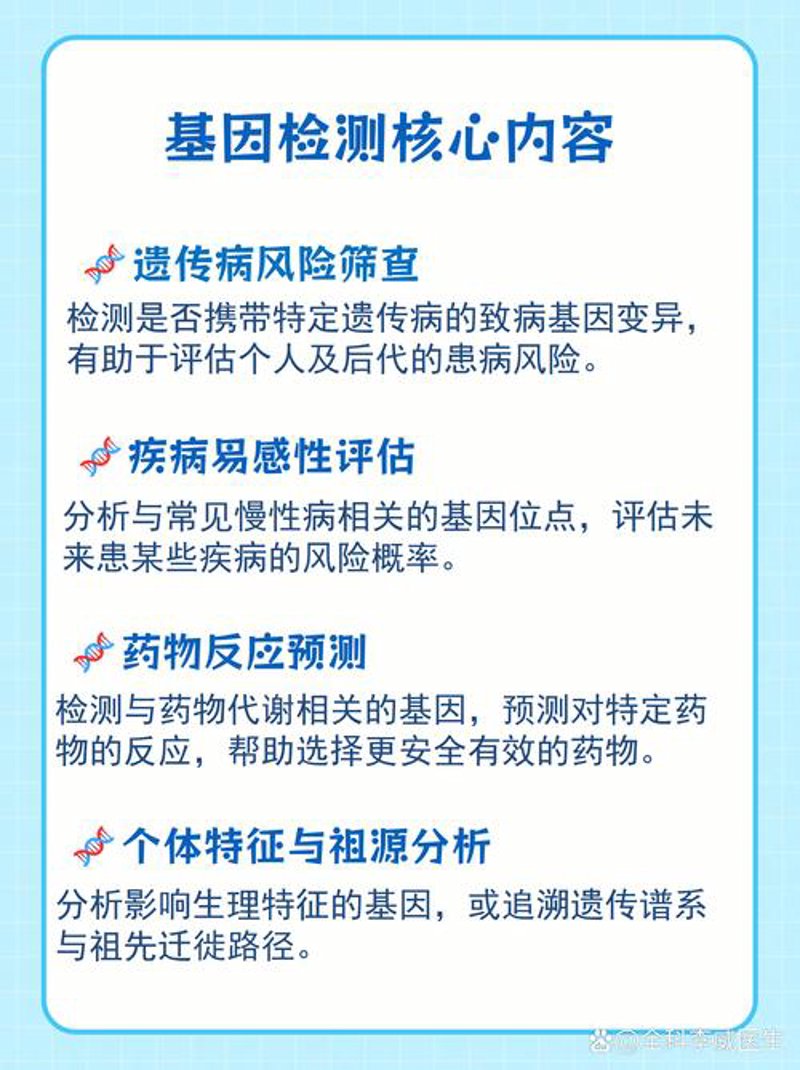 基因检测：解锁生命密码的钥匙